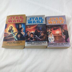 Star Wars The Jedi Academy Trilogy Paperback Book Set Kevin J Anderson 1994